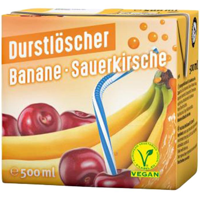 Durstlöscher Banane Sauerkirsche Durstlöscher Banane Sauerkirsche