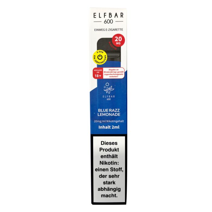 Elfbar 600 Blue Razz Lemonade Elfbar 600 Blue Razz Lemonade