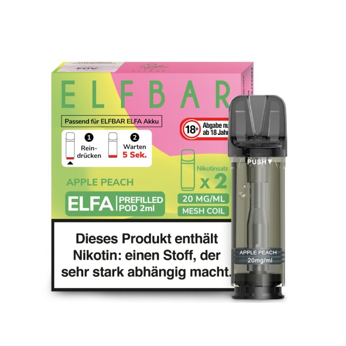 Elfbar Pod Apple Peach Elfbar Pod Apple Peach