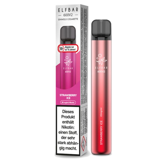 Elfbar 600V2 Strawberry Ice