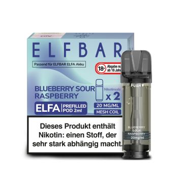 Elfbar Pod Blueberry Sour Raspberry