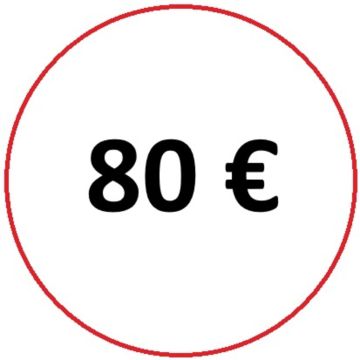Belegabnahme 80€