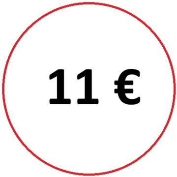 Belegabnahme 11€