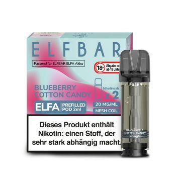 Elfbar Pod Blueberry Cotton Candy