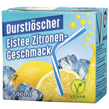 Durstlöscher Eistee Zitronen Geschmack