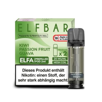 Elfbar Pod Kiwi Passion Fruit Guava