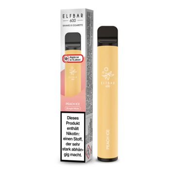 Elfbar 600 Peach Ice