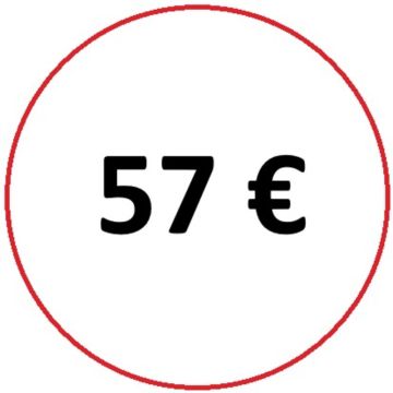 Belegabnahme 57€