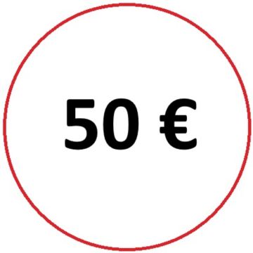 Belegabnahme 50€