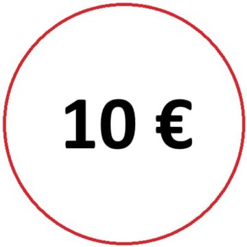 Belegabnahme 10€